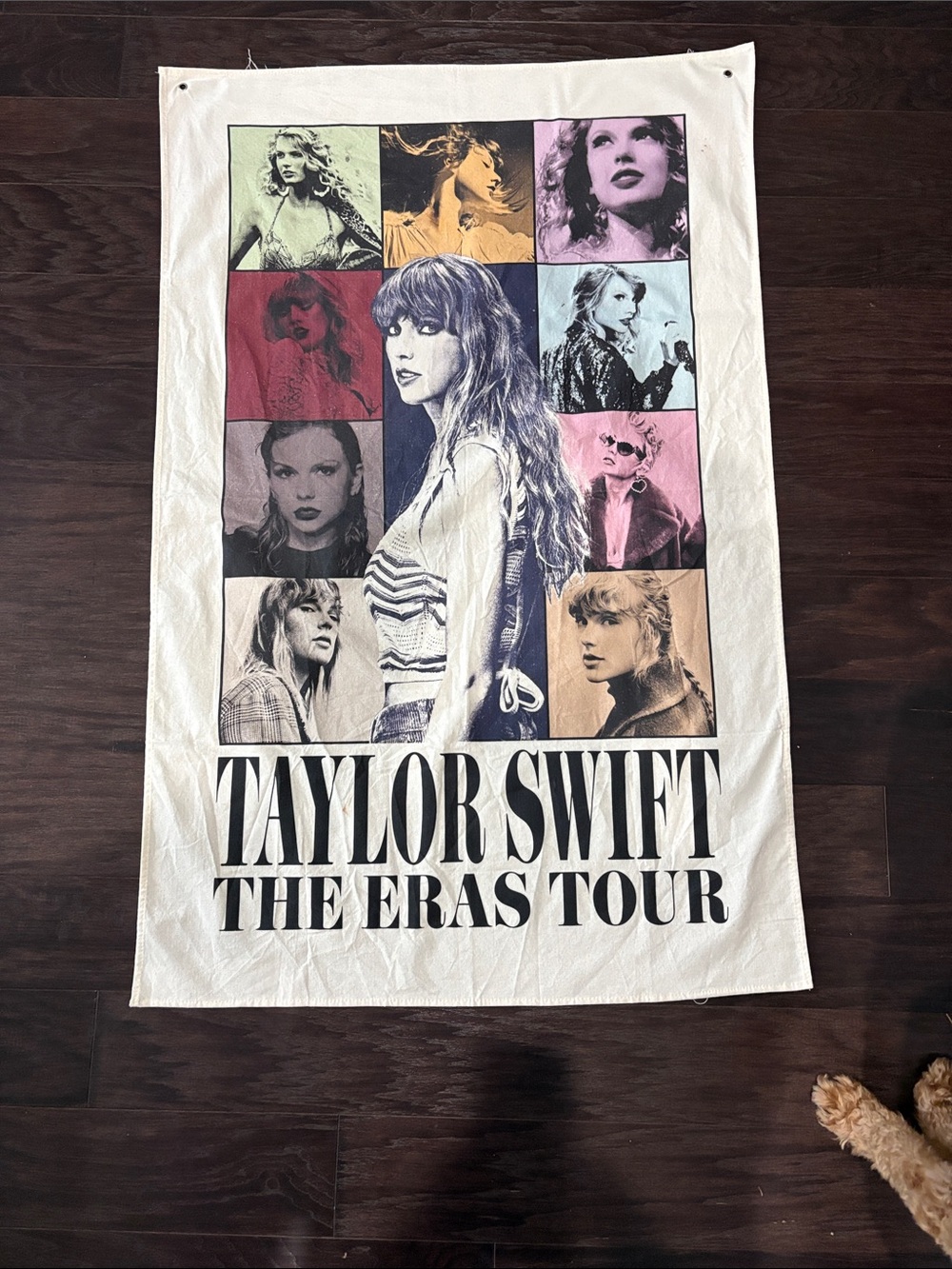Taylor Swift Multi-Color Photo Collage Wall Tapestry